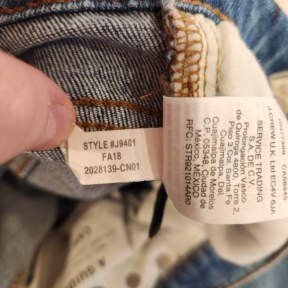 Madewell High-Rise Slim BoyJean 27 Star Print Celestial Art Denim Edgy Arty - Picture 5 of 5